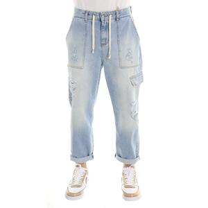JEANS WORK BL11 AZZURRO